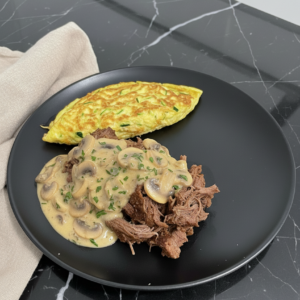 Ternera al champiñon